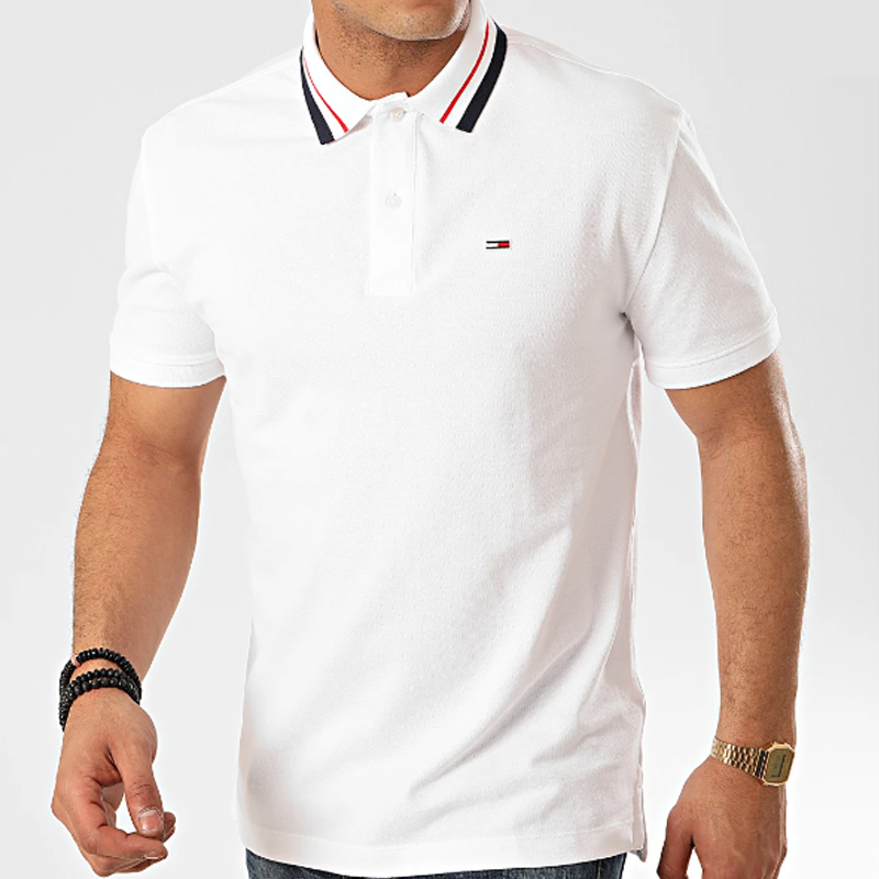 White Polo Shirt For Mens 